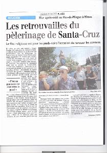 13 NIMES SANTA CRUZ  ARTICLES DU MIDI LIBRE  (10)